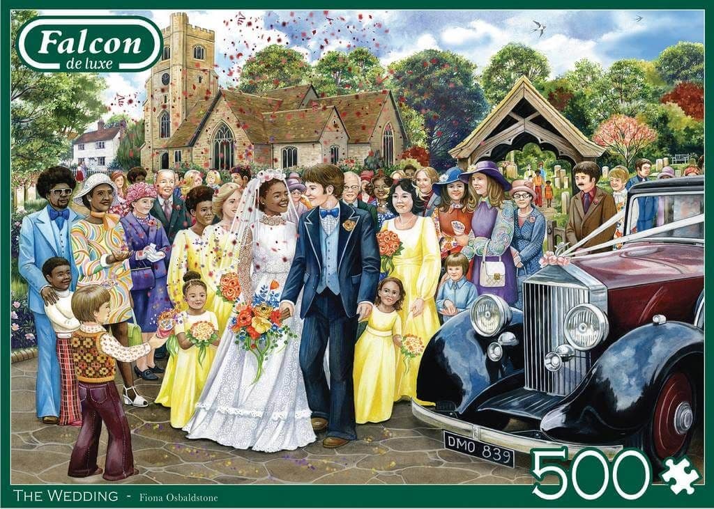 Falcon de Luxe - The Wedding - 500 Piece Jigsaw Puzzle