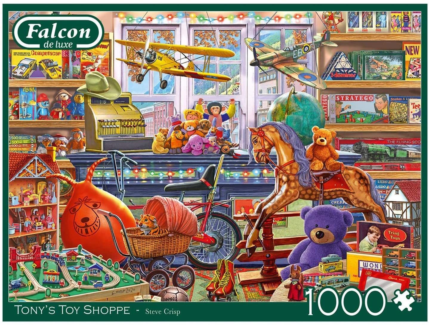 Falcon de Luxe - Tony's Toy Shoppe - 1000 Piece Jigsaw Puzzle