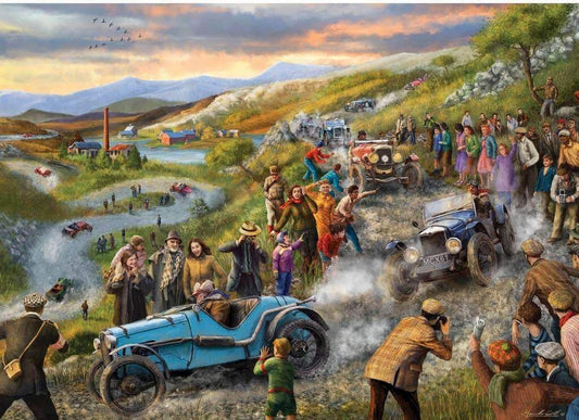 Falcon de luxe - Vintage Car Rally - 1000 Piece Jigsaw Puzzle