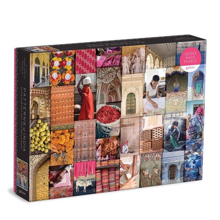 Galison - Patterns of India - 1000 Piece Jigsaw Puzzle
