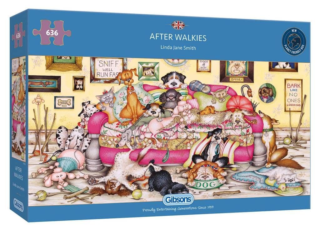 Gibsons - After Walkies - 636 Piece Jigsaw Puzzle