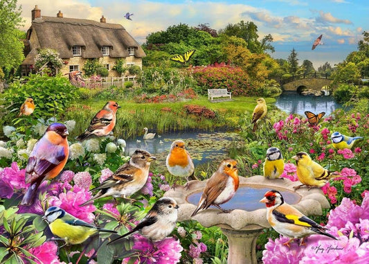 Gibsons - Birdsong by the Stream - 1000 Piece Jigsaw Puzzle