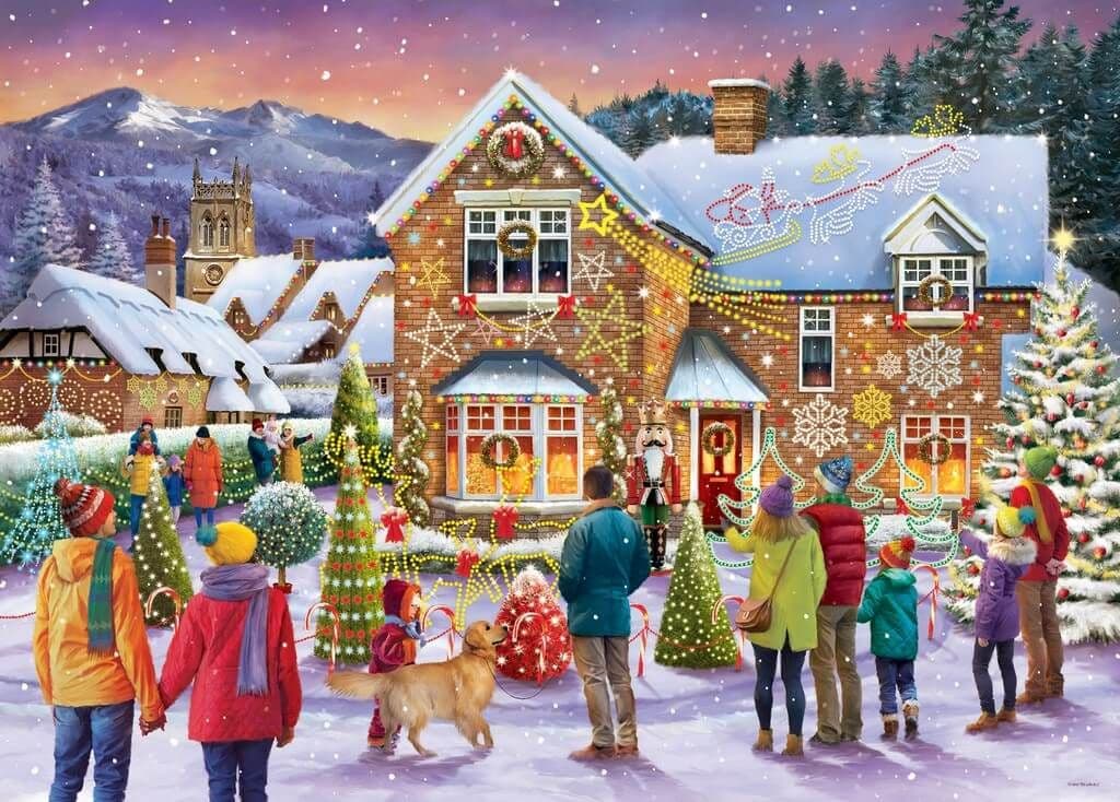 Gibsons - Dressed Up for Christmas - 1000 Piece Jigsaw Puzzle