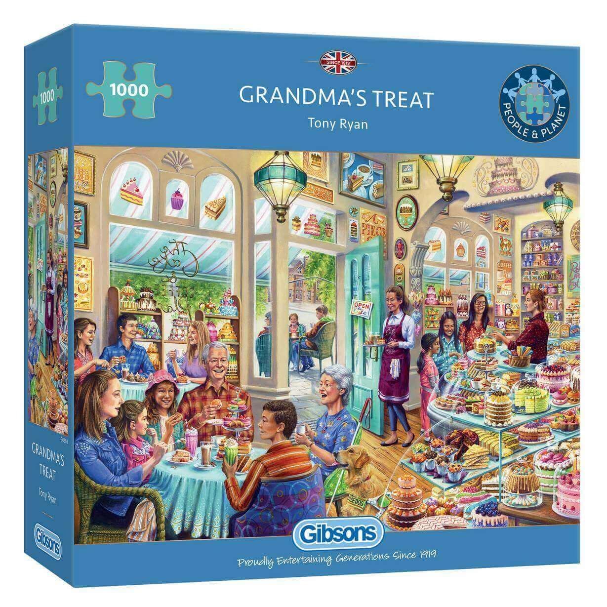 Gibsons - Grandmas Treat - 1000 Piece Jigsaw Puzzle