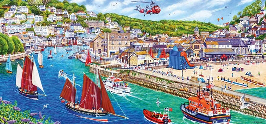 Gibsons - Looe Harbour - 636 Piece Jigsaw Puzzle