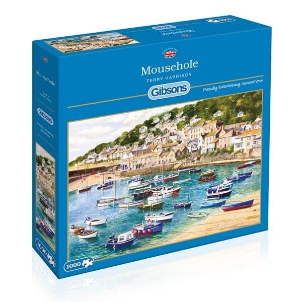 Gibsons - Mousehole - 1000 Piece Jigsaw Puzzle