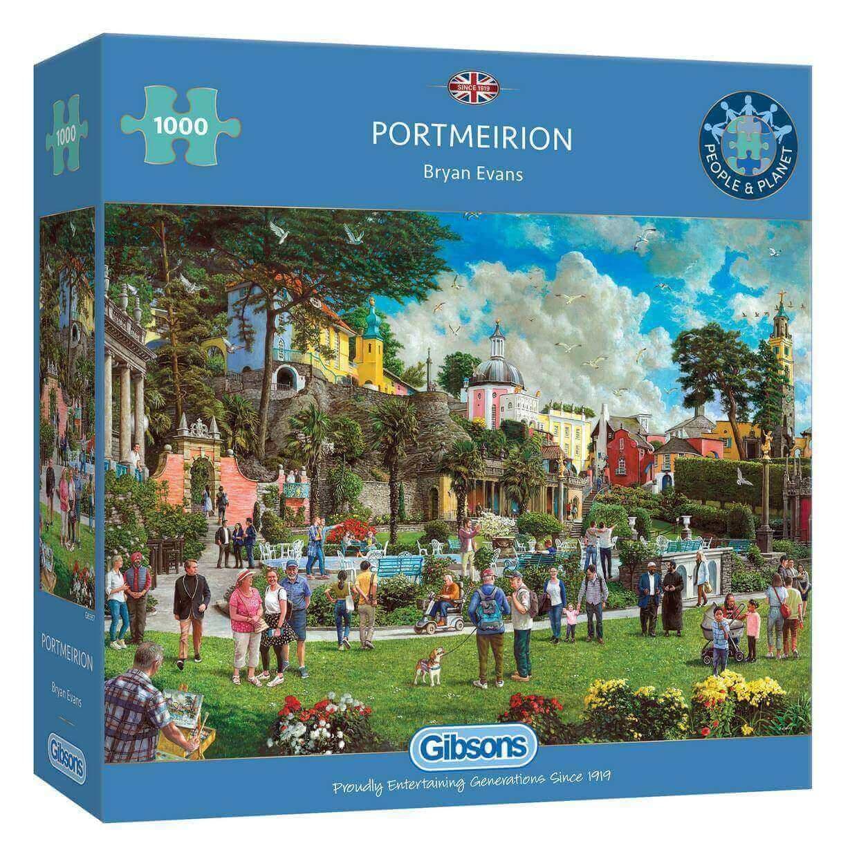Gibsons - Portmeirion - 1000 Piece Jigsaw Puzzle