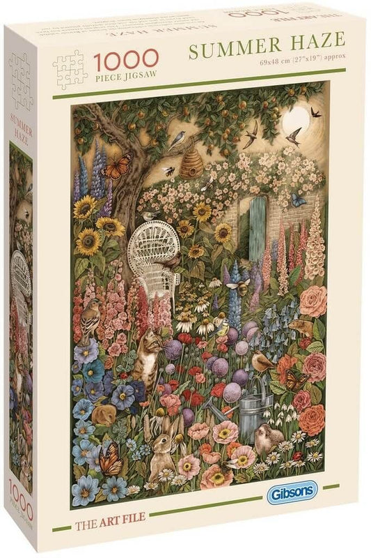 Gibsons - The Art File Summer Haze - 1000 Piece Jigsaw Puzzle