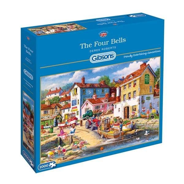 Gibsons - The Four Bells - 1000 Piece Jigsaw Puzzle