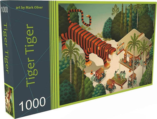 Gorgeous Games - Tiger Tiger - 1000 Piece Jigsaw Puzzle