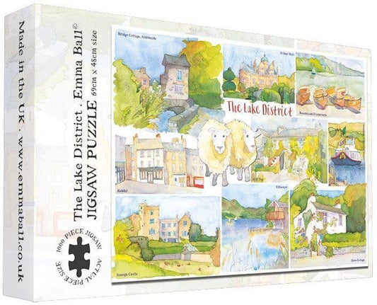 Emma Ball - Lake District - 1000 Piece Jigsaw Puzzle