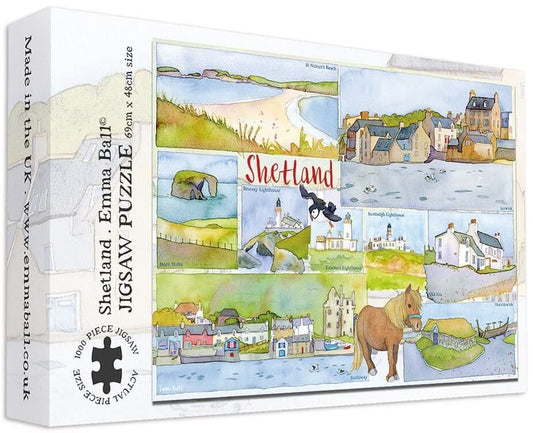 Emma Ball - Shetland - 1000 Piece Jigsaw Puzzle