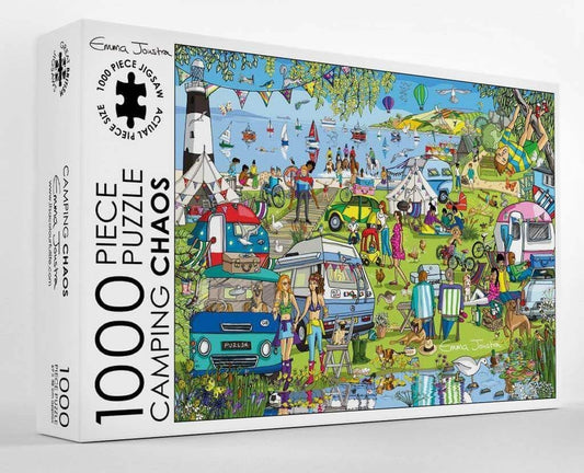Emma Joustra - Camping Chaos - 1000 Piece Jigsaw Puzzle