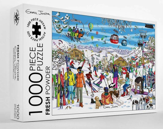 Emma Joustra - Fresh Powder - 1000 Piece Jigsaw Puzzle
