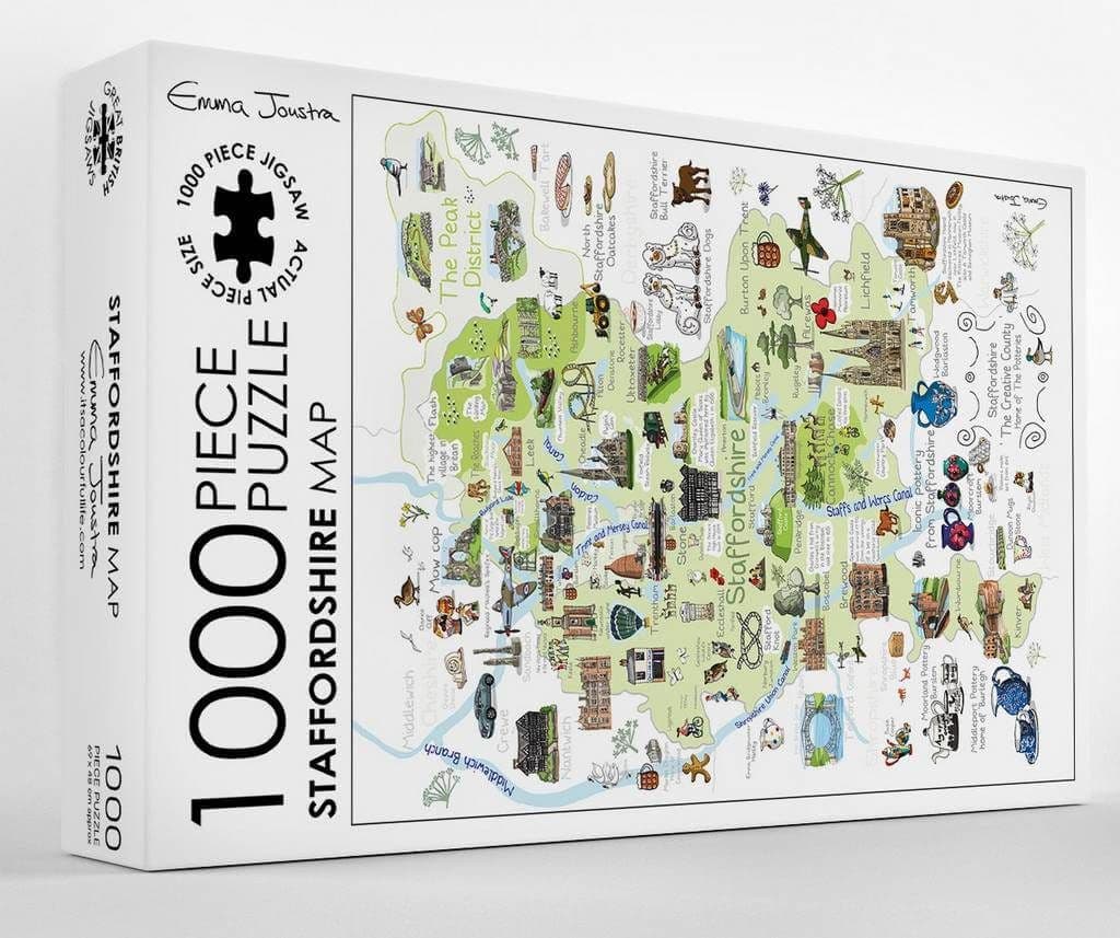 Emma Joustra - Staffordshire - 1000 Piece Jigsaw Puzzle