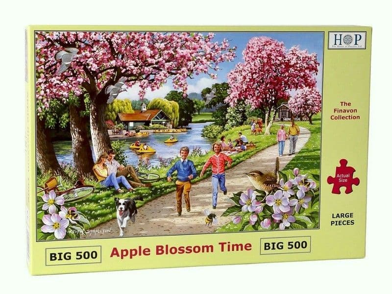 House of Puzzles - Apple Blossom Time - 500XL Piece Jigsaw Puzzle