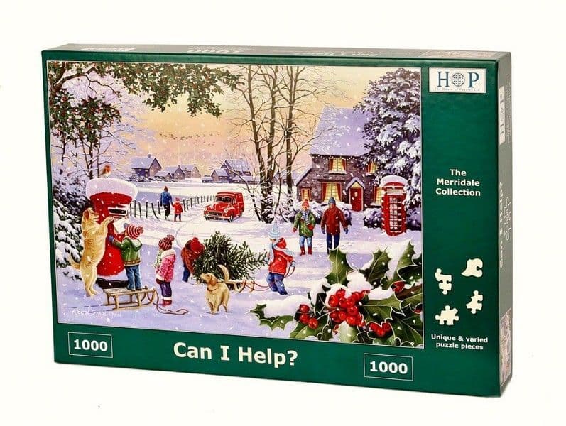 House of Puzzles - Can I Help - 1000 Piece Jigsaw Puzzle