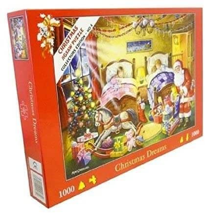 House of Puzzles - Christmas Dreams No 4 - 1000 Piece Jigsaw Puzzle