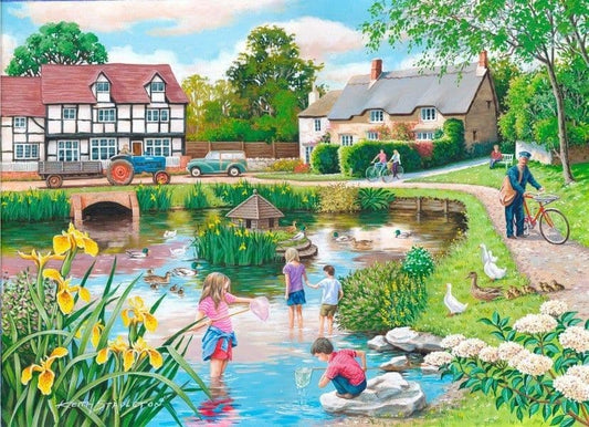 House of Puzzles - Duck Pond - 250XL Piece Jigsaw Puzzle
