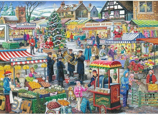 House of Puzzles - Festive Market No 5 - Find the Difference - 1000 Piece Jigsaw Puzzle