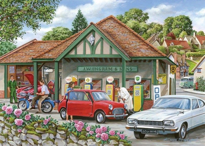 House of Puzzles - Fill Her Up Please - 250XL Piece Jigsaw Puzzle