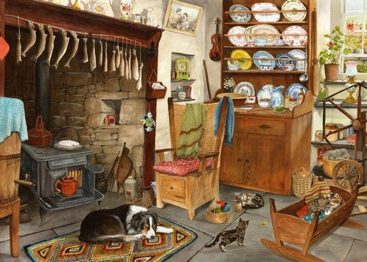 House of Puzzles - Fisherman's Cottage - 500XL Piece Jigsaw Puzzle
