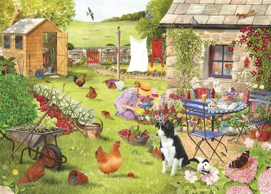 House of Puzzles - Grandma's Garden - 500XL Piece Jigsaw Puzzle