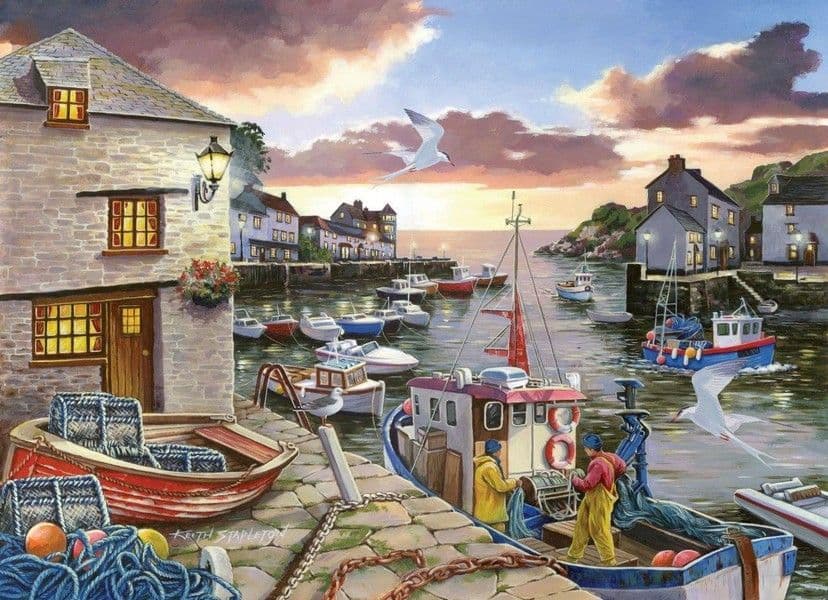 House of Puzzles - Harbour Lights - 250XL Piece Jigsaw Puzzle