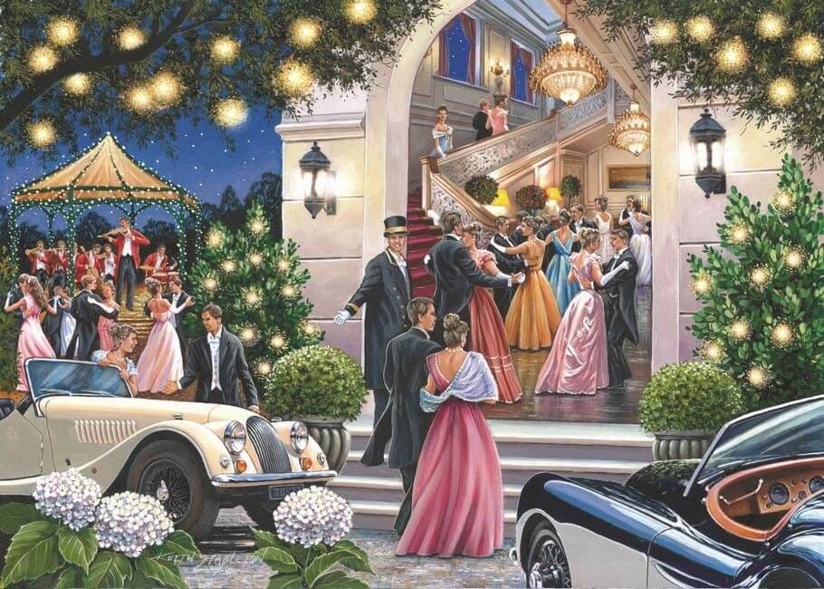 House of Puzzles - High Society - 1000 Piece Jigsaw Puzzle