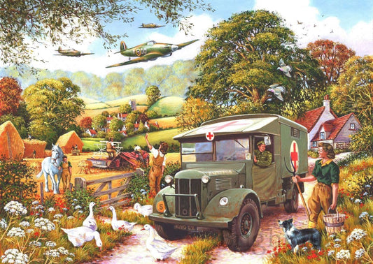 House of Puzzles - Land Girls - 1000 Piece Jigsaw Puzzle