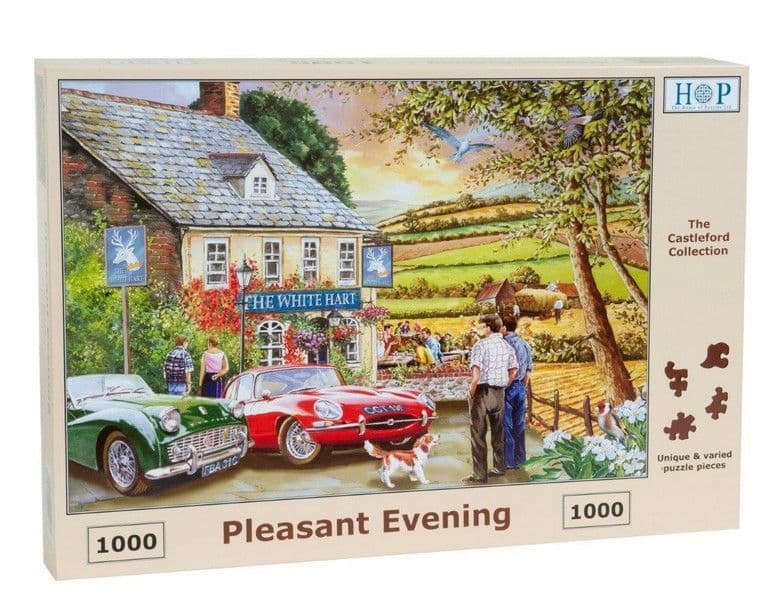 House of Puzzles - Pleasant Evening - 1000 Piece Jigsaw Puzzle
