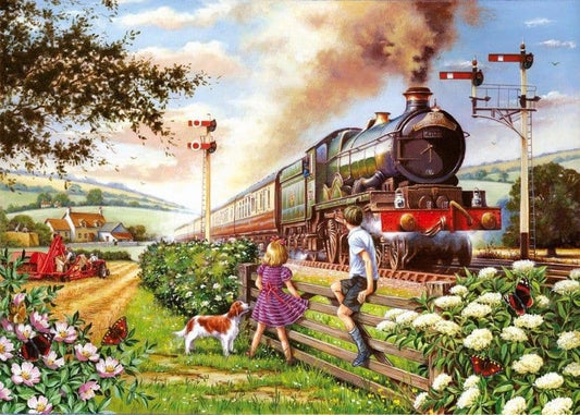 House of Puzzles - Railway Children - 500XL Piece Jigsaw Puzzle