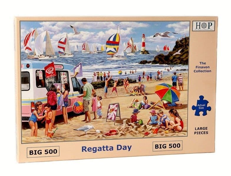 House of Puzzles - Regatta Day - 500XL Piece Jigsaw Puzzle