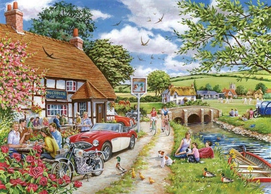 House of Puzzles - Sunday Lunch - 1000 Piece Jigsaw Puzzle