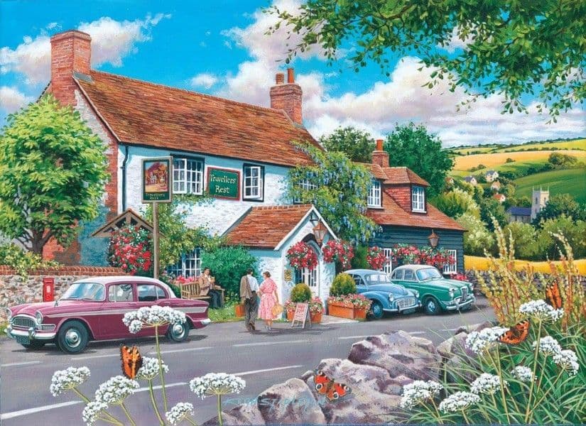 House of Puzzles - Travellers Rest - 500XL Piece Jigsaw Puzzle