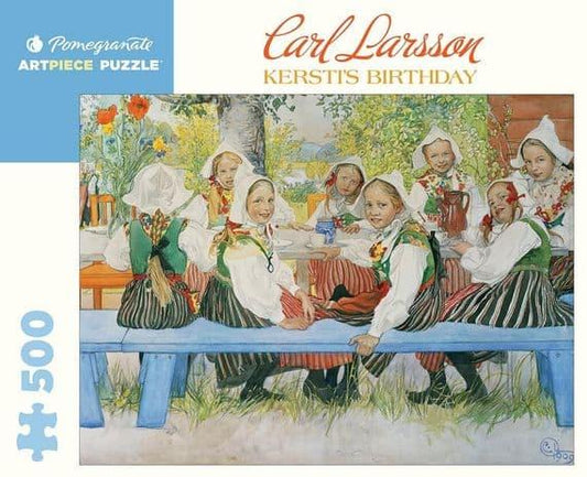 Pomegranate - Carl Larsson - Kerstis Birthday - 500 Piece Jigsaw Puzzle