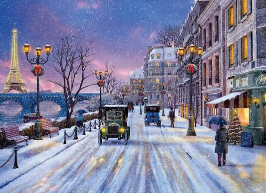 Eurographics - Christmas Eve in Paris - 1000 Piece Jigsaw Puzzle