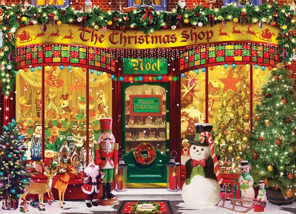 Eurographics - The Christmas Shop - 1000 Piece Jigsaw Puzzle