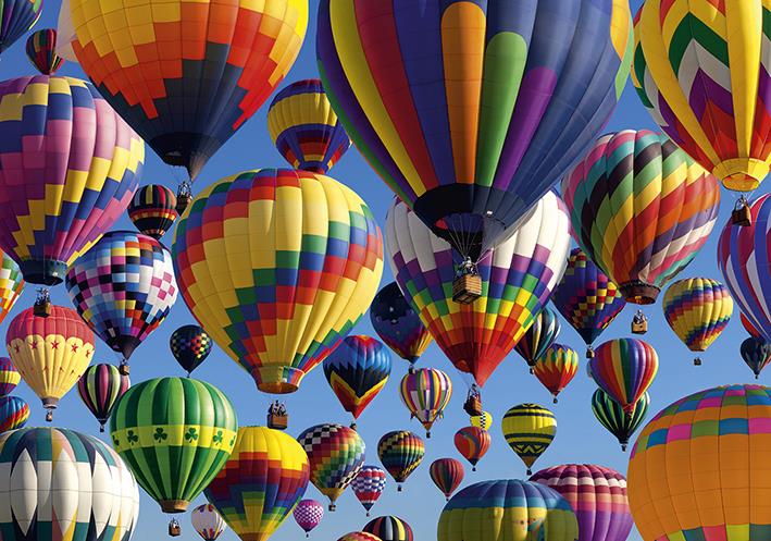 Calypto - Hot Air balloons - 1000 Piece Jigsaw Puzzle