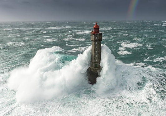 Calypto - Lighthouse of la Jument  - 1000 Piece Jigsaw Puzzle