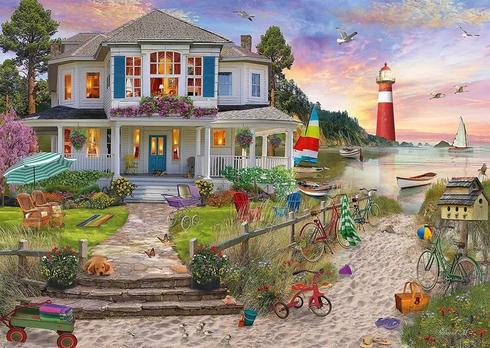 Schmidt - The Beach House - 1000 Piece Jigsaw Puzzle