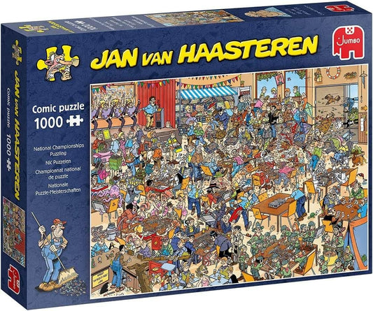 Jan van Haasteren - National Puzzling Championship - 1000 Piece Jigsaw Puzzle