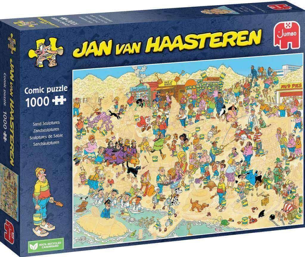 Jan van Haasteren - Sand Sculptures - 1000 Piece Jigsaw Puzzle