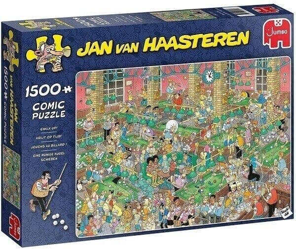 Jan van Haasteren - Snooker - 1500 Piece Jigsaw Puzzle