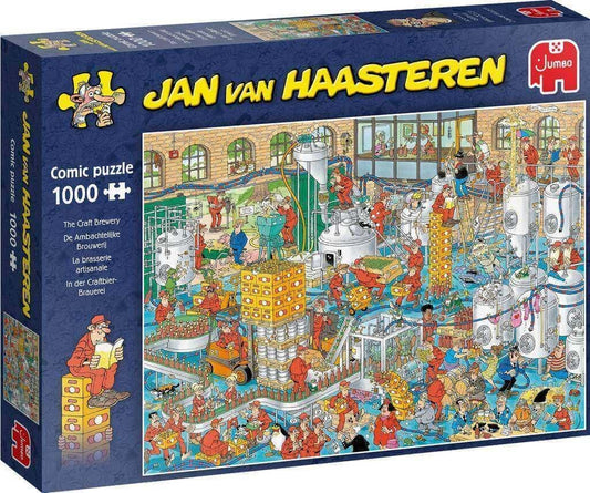 Jan van Haasteren - The Craft Brewery - 1000 Piece Jigsaw Puzzle