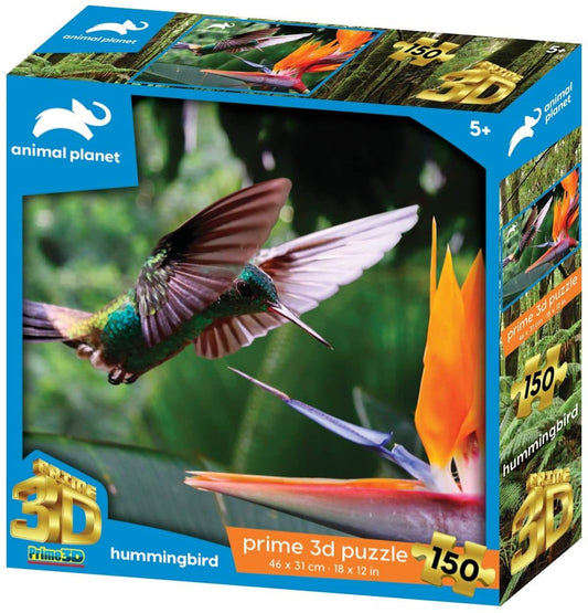 Kidicraft - Hummingbird - Animal Planet  150 Piece Jigsaw Puzzle