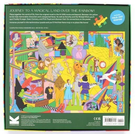 Laurence King - The Wonderful World of Oz - 1000 Piece Jigsaw Puzzle