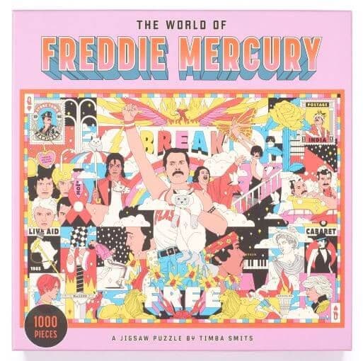 Laurence King - The World of Freddie Mercury - 1000 Piece Jigsaw Puzzle