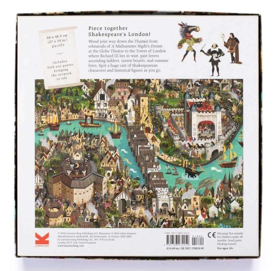 Laurence King 9783962443801 Puzzle 1000 Pezzi, Colorato Sarah Laurence King 9783962443801 Puzzle 1000 Pezzi, Colorato Sarah
