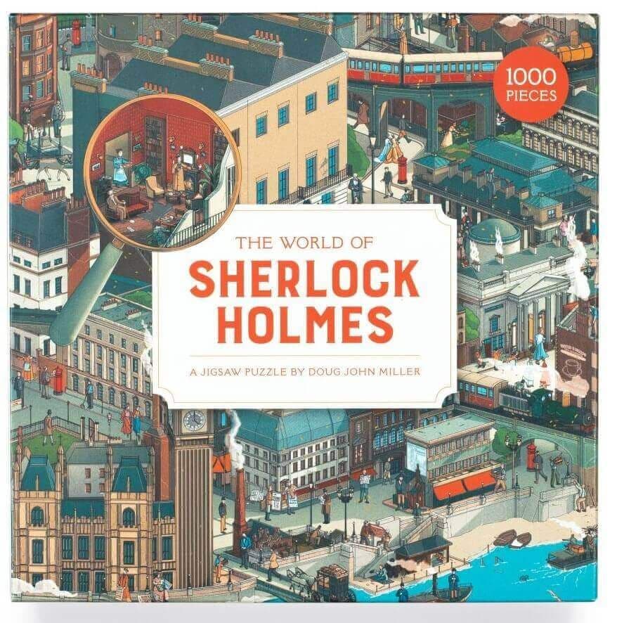 Laurence King - The World of Sherlock Holmes - 1000 Piece Jigsaw Puzzle